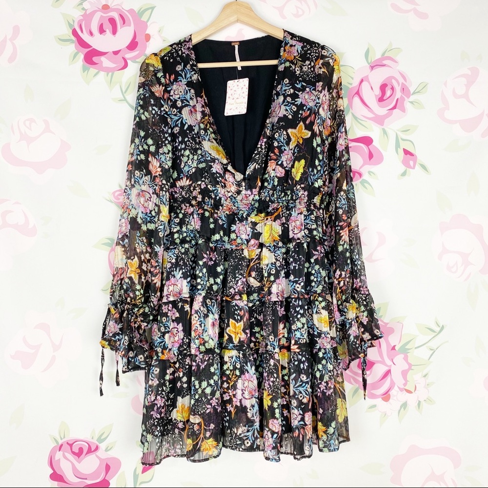 Free People Closer to the Heart Floral Dress